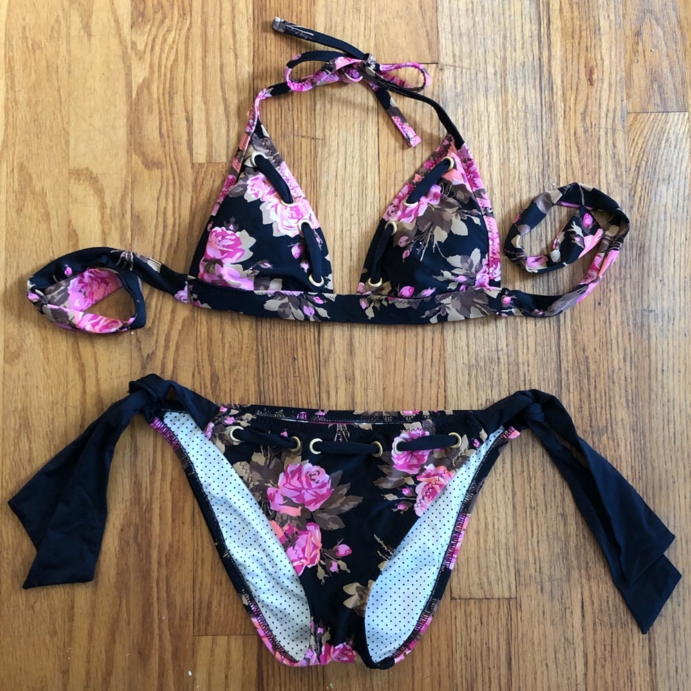 Betsey Johnson Floral Bikini